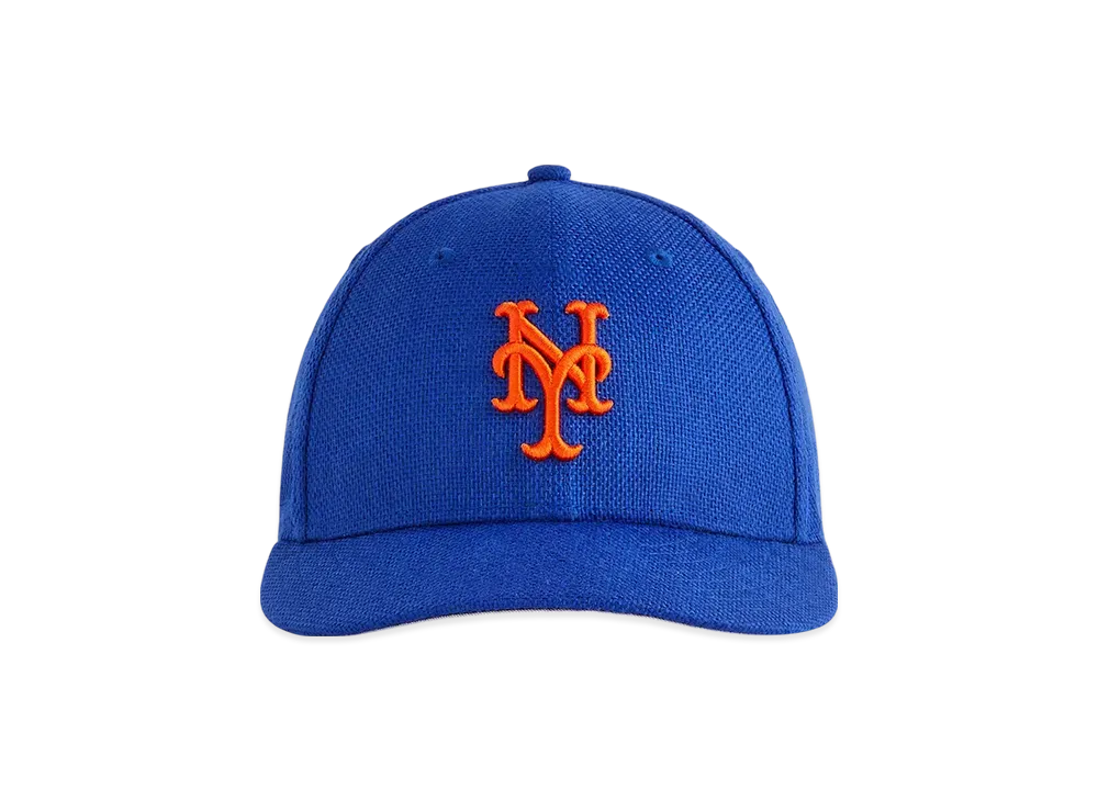 Kith x New Era x the New York Mets Raffia Low Profile 59FIFTY Fitted "Royal PH"