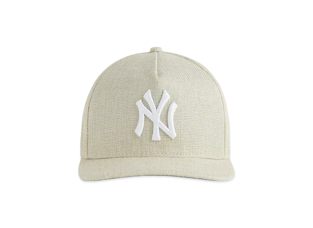 Kith x New Era x the New York Yankees Raffia 9FIFTY Snapback "Zephyr"