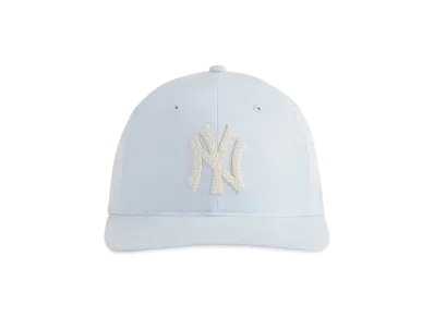 Kith x '47 x the New York Yankees Cupro Linen Franchise LS Cap "Light Indigo"