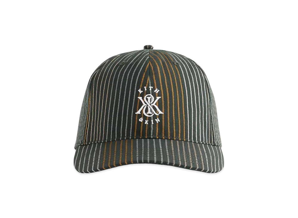 Kith Seersucker Aaron Classic Cap "Stadium"