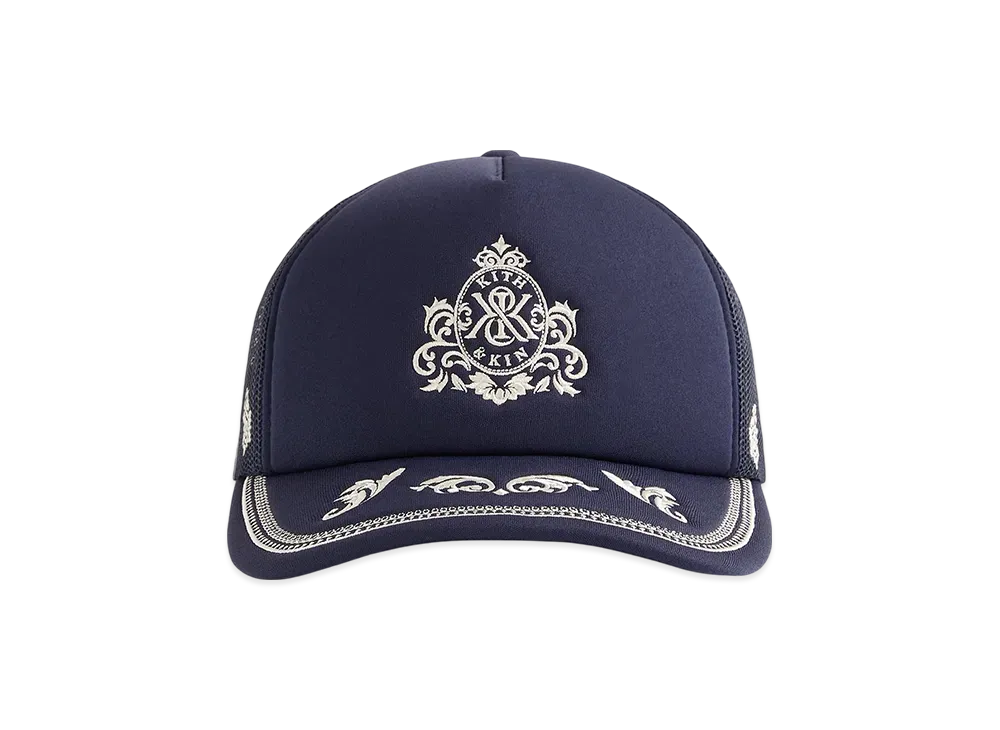 Kith Embroidered Nolan Trucker Hat "Nocturnal"