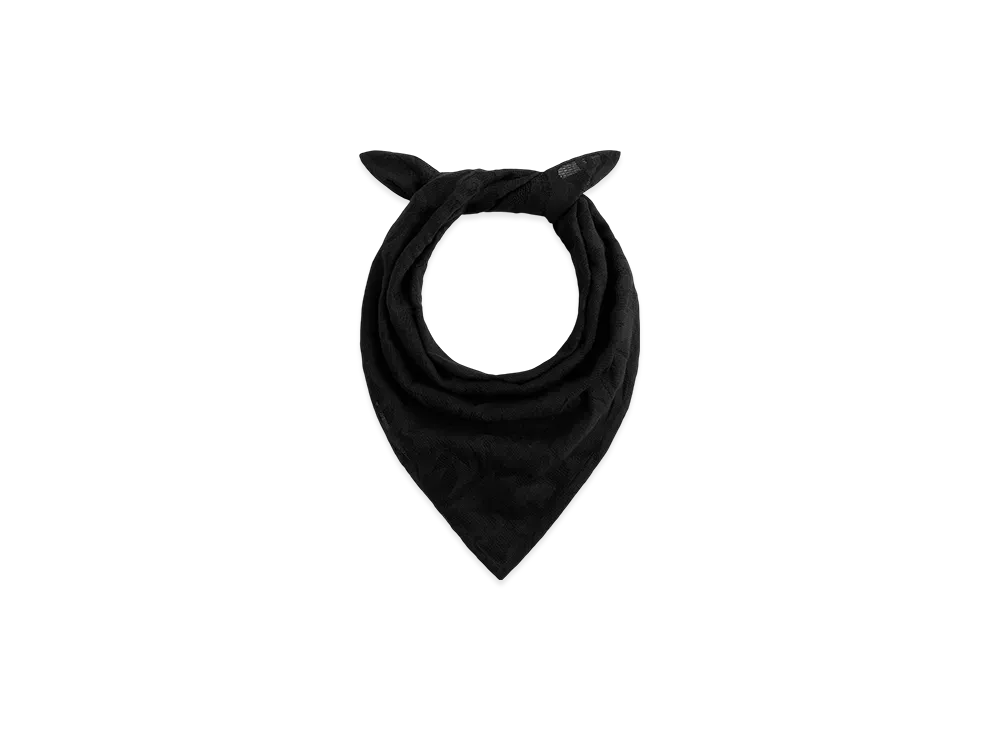 Kith Crest Lace Bandana "Black"