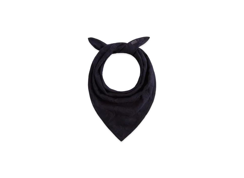 Kith Crest Lace Bandana "Ink"