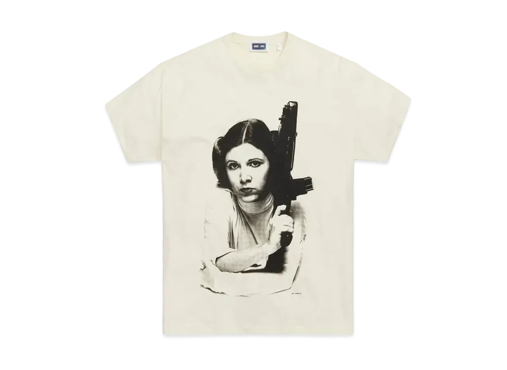 Kith Star Wars Leia Vintage Tee "Sandrift"