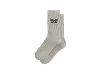 Kith Pegasus Crew Sock "Light Heather Grey"