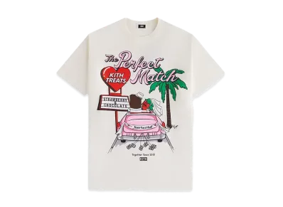 Kith Treats Perfect Match Vintage Tee "White"