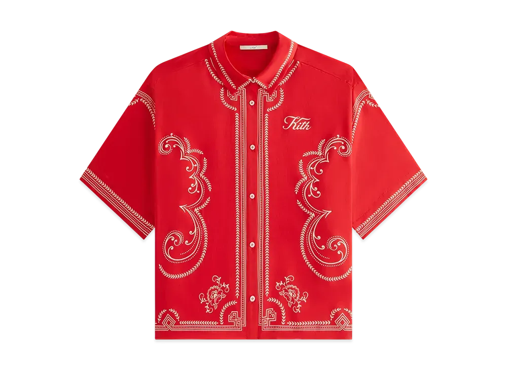 Kith Women Mari Medallion Shirt "Fame"