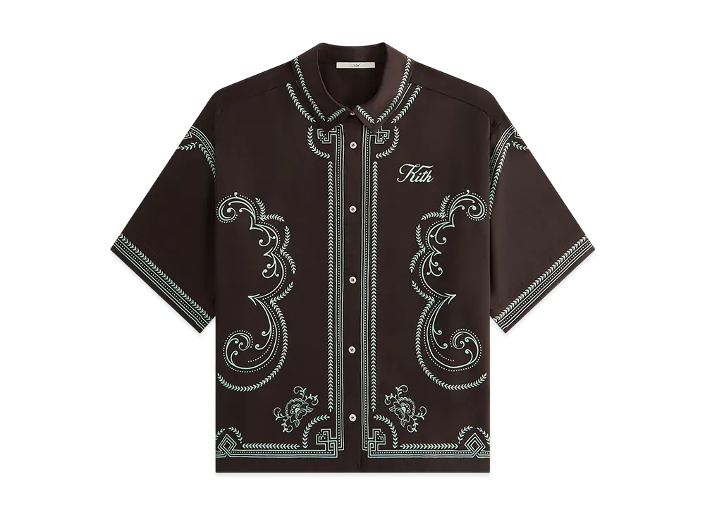 Kith Women Mari Medallion Shirt "Incognito"