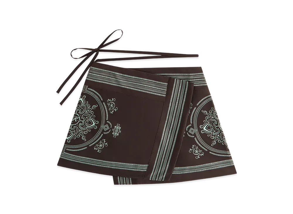 Kith Women Mako Medallion Wrap Skirt "Incognito"