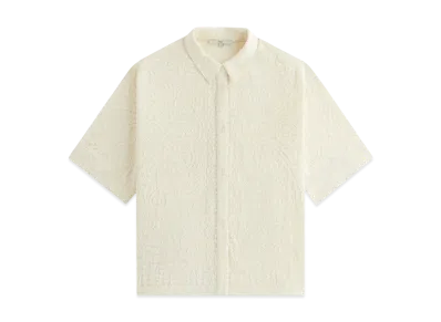 Kith Women Mari Paisley Gauze Shirt "Waffle"