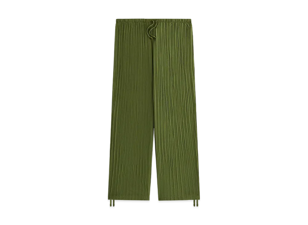 Kith Women Kavi II Plisse Drawstring Pant "Kelp"