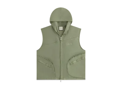 Kith Women Verena Sporty Hoodie Vest "Bay Breeze"