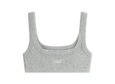 Kith Women Elle II U-Neck Towel Terry Bra "Medium Heather Grey"