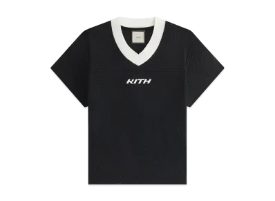 Kith Women Nicci Mesh Football Jersey "Black"