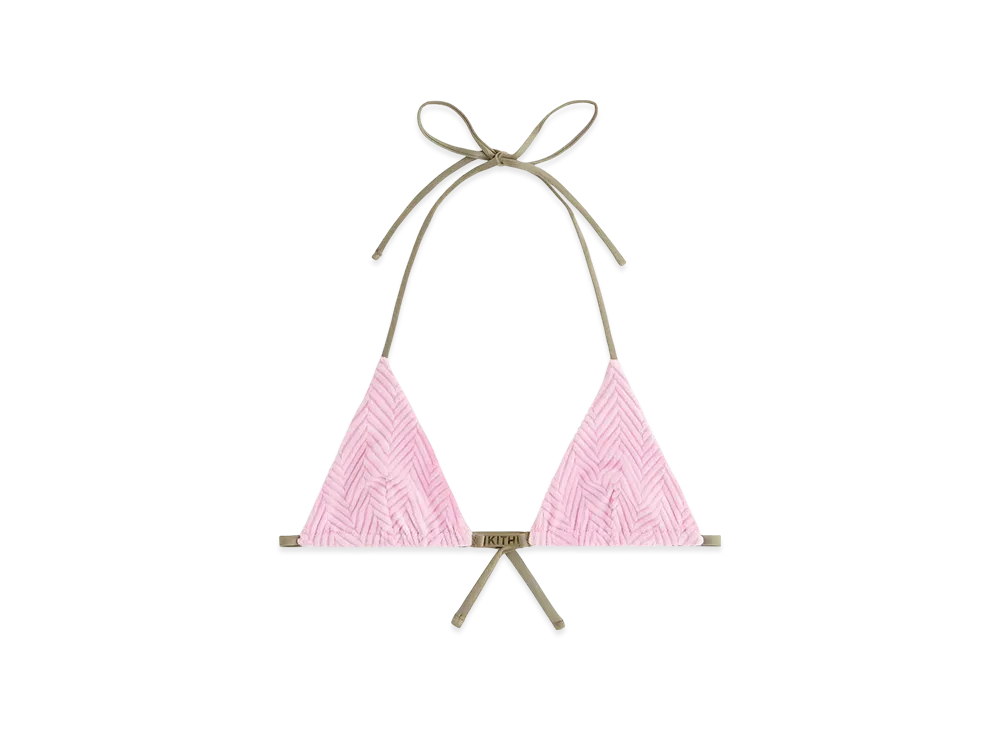 Kith Women Talia II Towel Tie Top "Bubble"