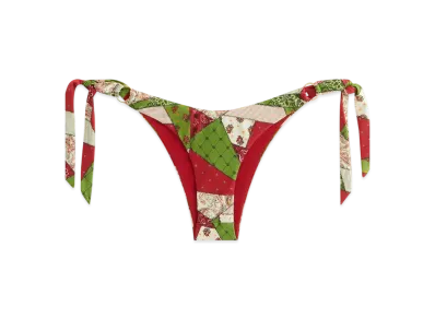 Kith Women Iris Patchwork Scarf Tie Bottom "Kyoho"