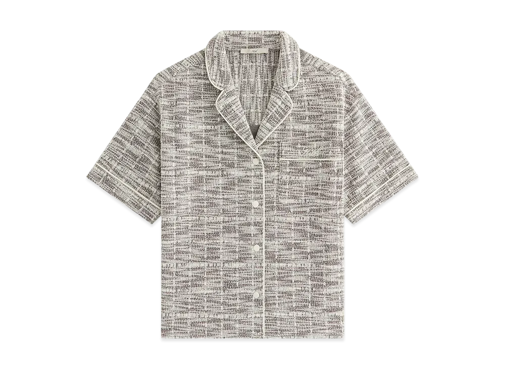 Kith Women Tweed Camp Shirt "Kindling"