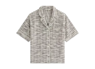 Kith Women Tweed Camp Shirt "Kindling"