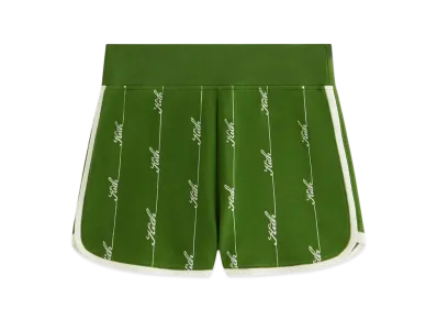 Kith Women Mica Pique Logo Knit Short "Turf"