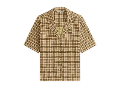 Kith Women Elena II Bubble Check Shirt "Protea"