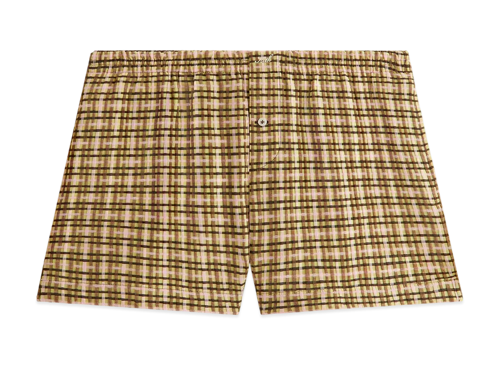 Kith Women Ida II Bubble Check Boxer Short "Protea"