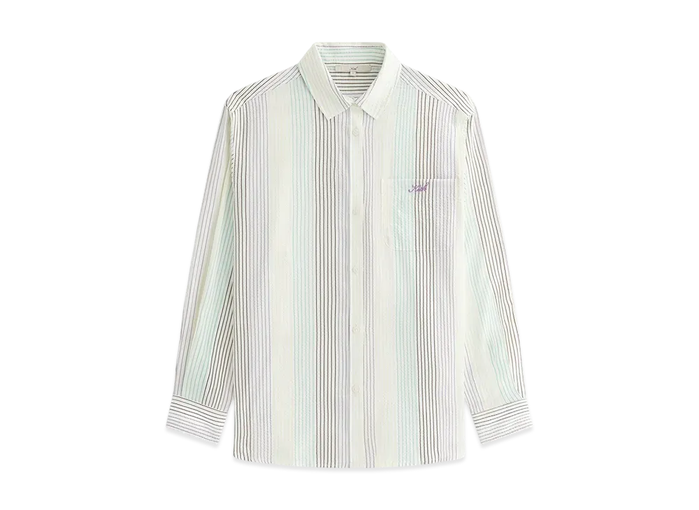 Kith Women Ora II Seersucker Shirt "Mykonos"