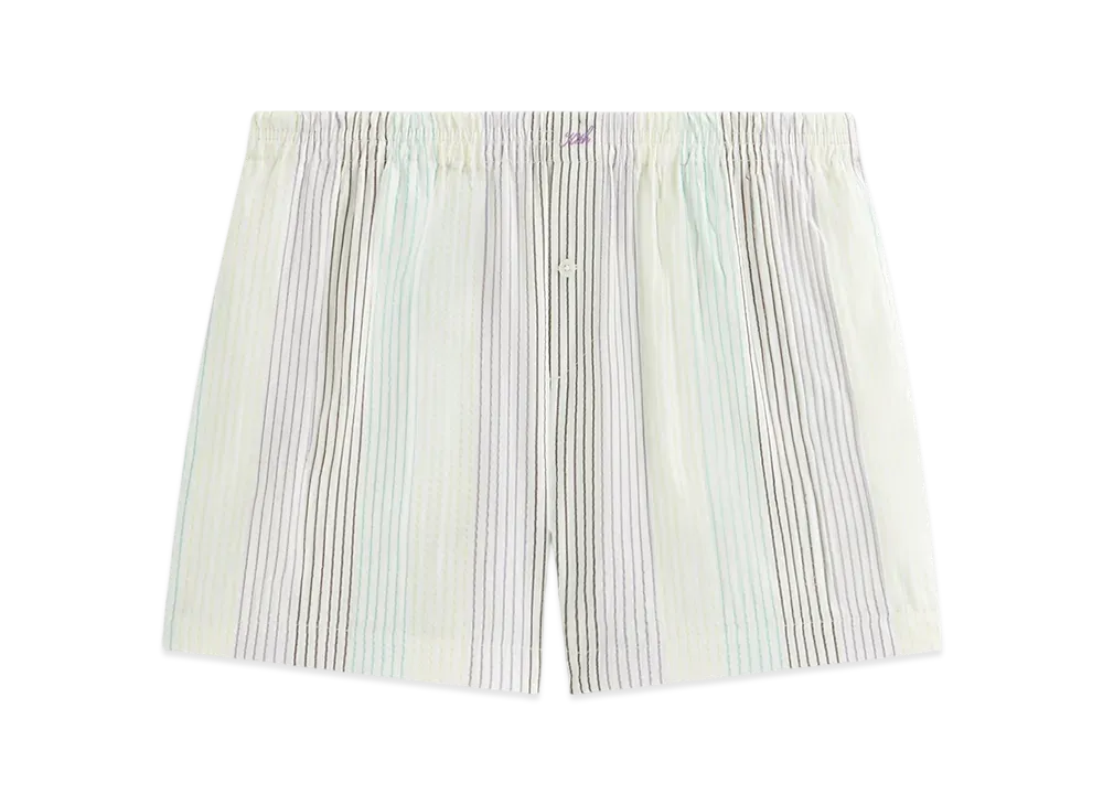 Kith Women Ida II Seersucker Boxer Short "Mykonos"