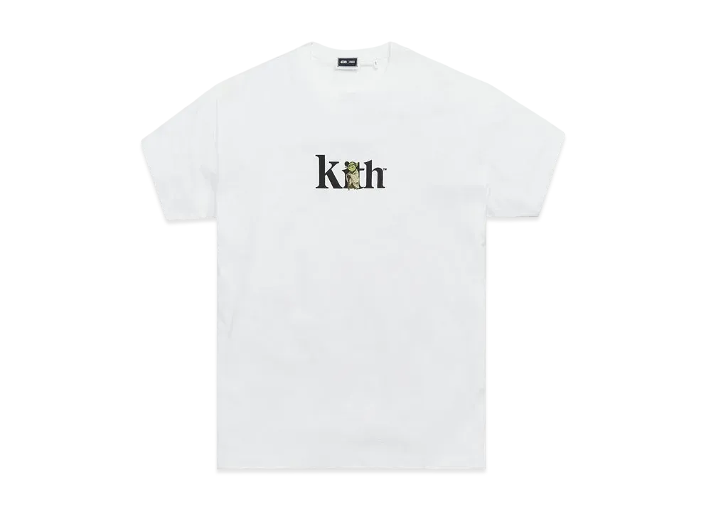 Kith Star Wars Yoda Serif Tee "White"