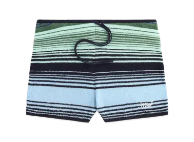 Kith Women Avyn Multi Micro Sweater Short "Celeste"