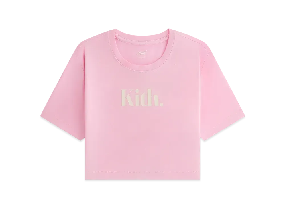 Kith Women Misha Super Crop Tee "Bubble"