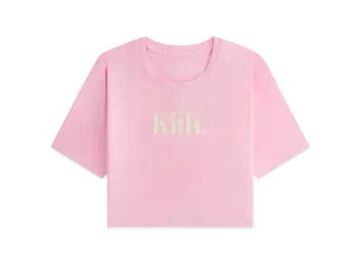 Kith Women Misha Super Crop Tee "Bubble"