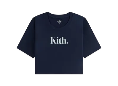Kith Women Misha Super Crop Tee "Nocturnal"