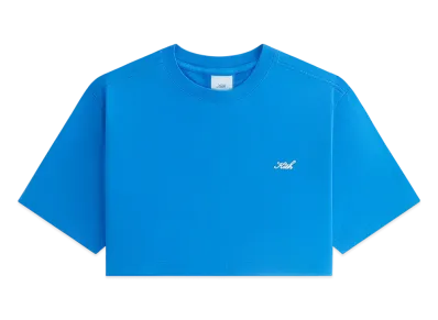 Kith Women Fei Cropped Tee "Royal"