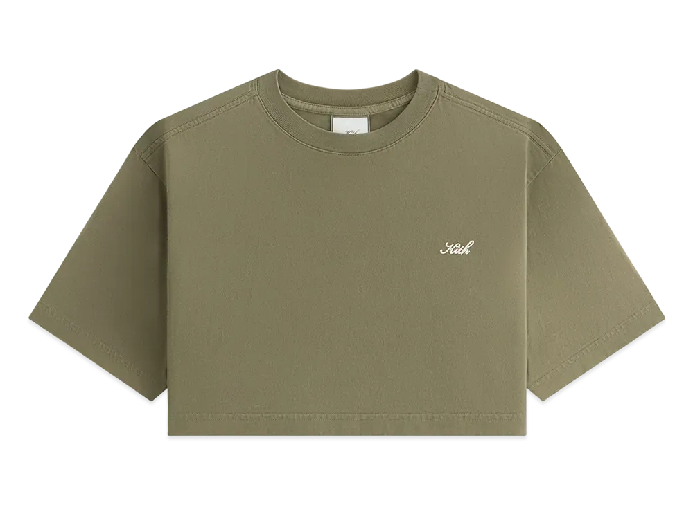 Kith Women Fei Cropped Tee "Canopy"