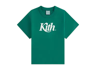 Kith Women Swash Logo Mulberry Vintage Tee "Newt"