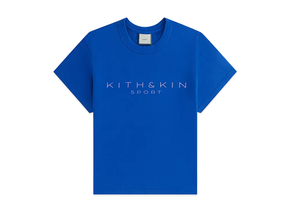 Kith Women Mulberry Vintage Kith & Kin Sport Tee "Cyclone"