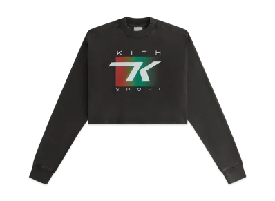 Kith Women Jasper Gradient Sport Long Sleeve "Black"