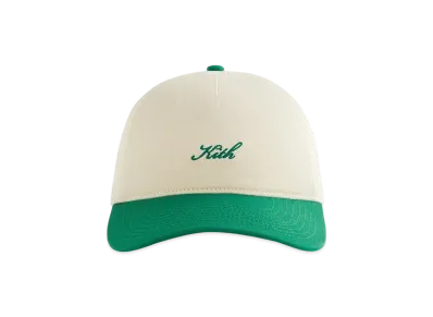 Kith Women Two-Tone Cotton Twill Pinch Crown Cap "Newt"