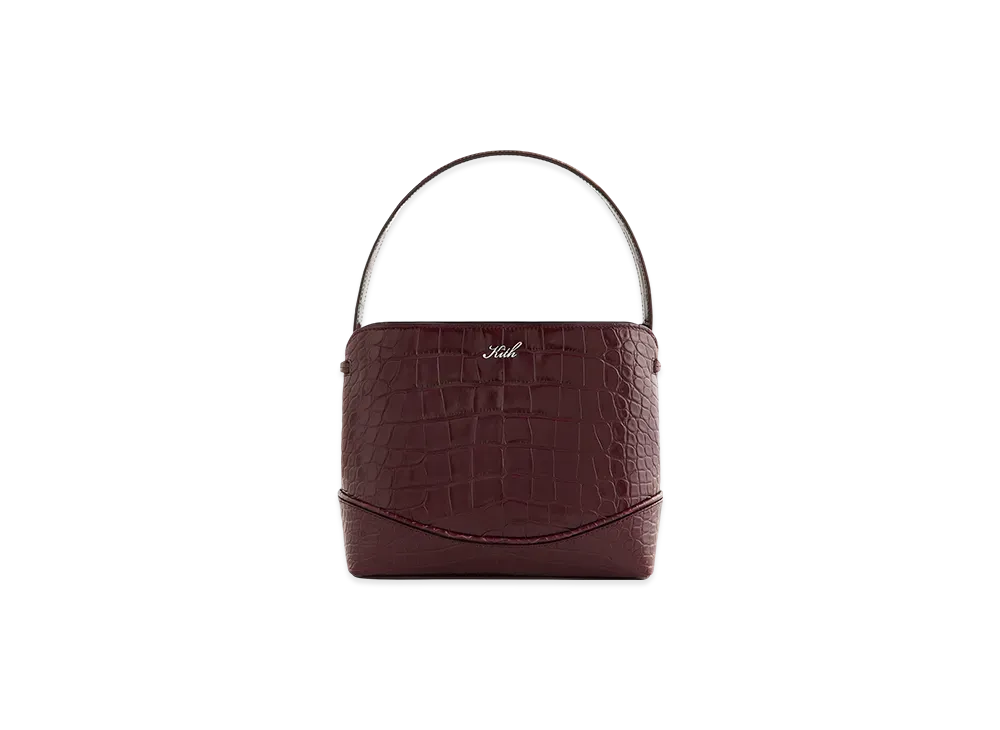 Kith Women Mini Katie Alligator "Magma"