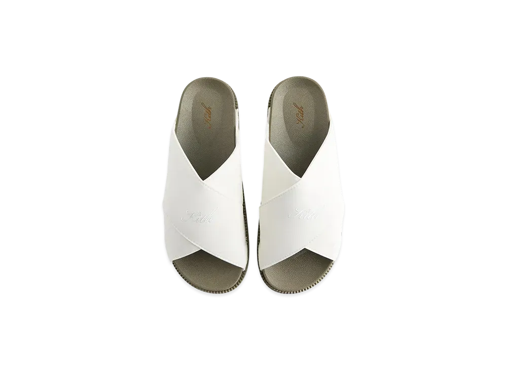 Kith Women Criss Cross Slides "Silk"