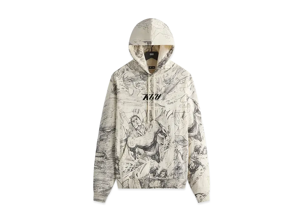 Kith x Superman Sketch Nelson Hoodie "Sandrift"
