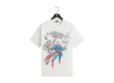 Kith x Superman Chains Vintage Tee "White"