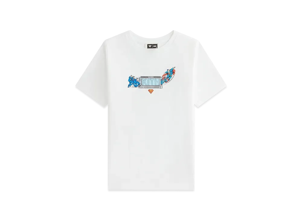Kith x Superman Kids Booth Vintage Tee "White"