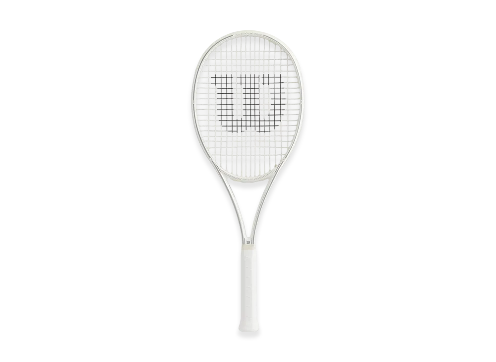 Kith for Wilson Blade 98 (16x19) V9 Tennis Racket PH "White"