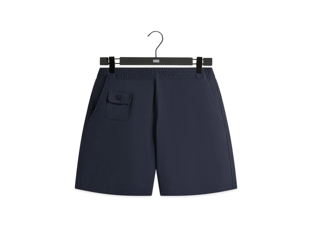 Kith x Wilson Wool Lewis Pocket Short "Gulf"