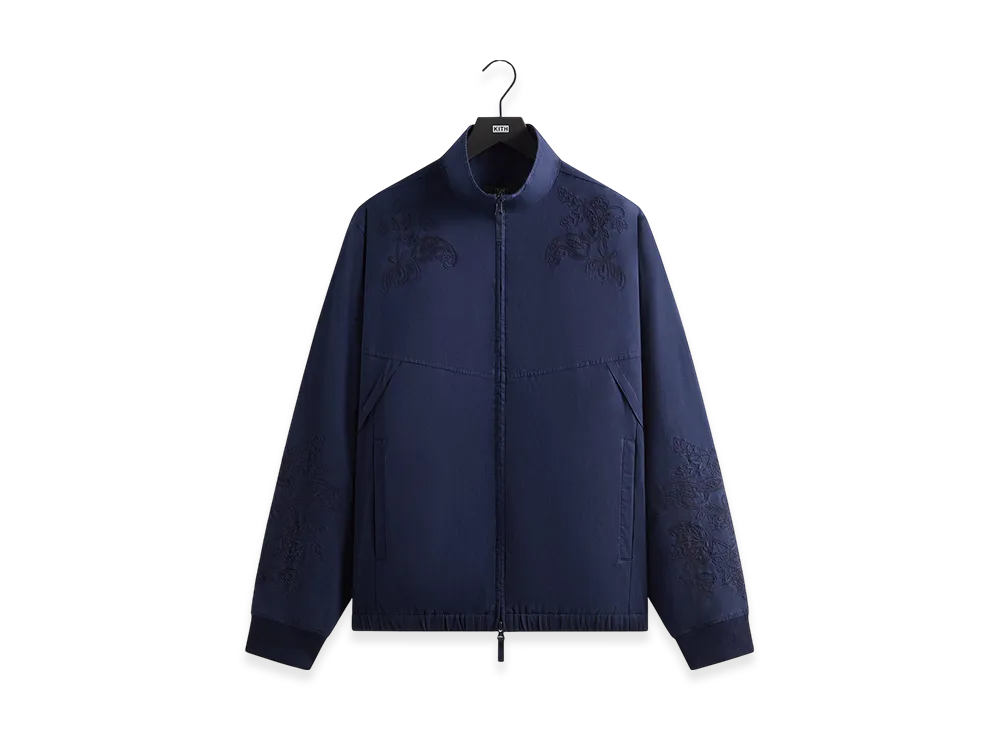 Kith x Wilson Embroidered Mesh Track Jacket "Nocturnal"