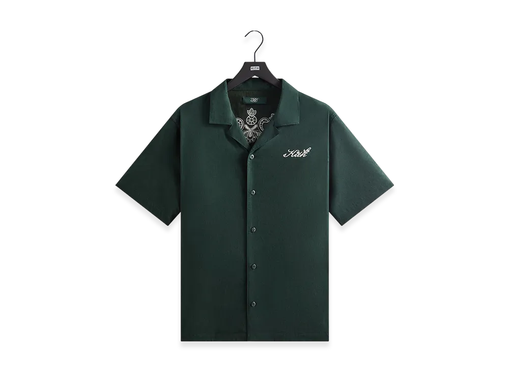 Kith x Wilson Embroidered Mesh Reade Shirt "Stadium"