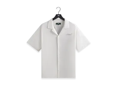 Kith x Wilson Embroidered Mesh Reade Shirt "White"