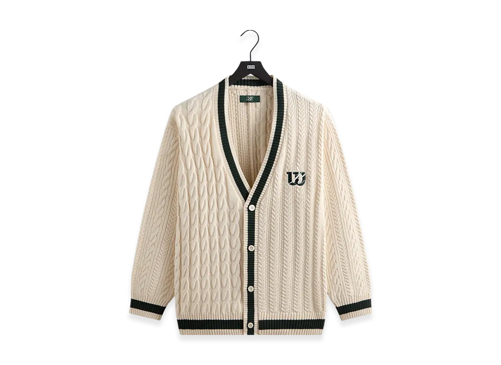 Kith x Wilson Cardigan Sweater "Sandrift"