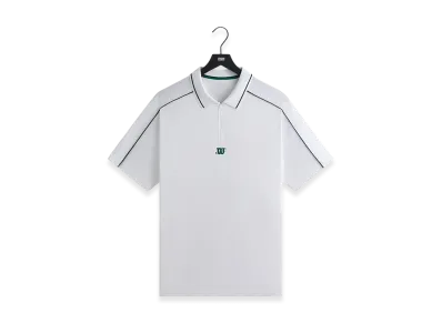Kith x Wilson Doherty Zip Front Polo "White"